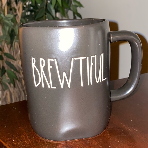 Rae Dunn Other - Rae Dunn BREWTIFUL MUG BLACK